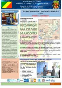 Le bulletin mensuel d’information sanitaire (BNIS) présente le niveau de certains indicateurs clés de santé du Congo extraits du logiciel DHIS-2 (District Health Information Software version -2). Il s’inscrit dans la diffusion régulière des informations sanitaires pour aider à la prise de décision à tous les niveaux de la pyramide sanitaire.