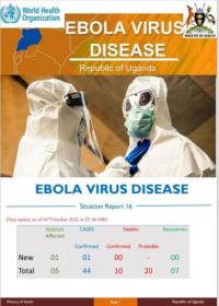 Ebola Virus Disease in Uganda SitRep - 16