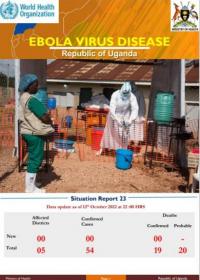 Ebola Virus Disease in Uganda SitRep - 23