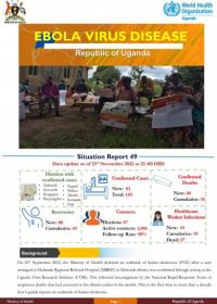 Ebola Virus Disease in Uganda SitRep - 49