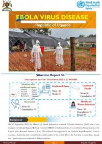 Ebola Virus Disease in Uganda SitRep - 54