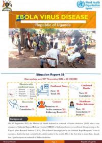 Ebola Virus Disease in Uganda SitRep - 56