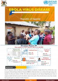 Ebola Virus Disease in Uganda SitRep - 89