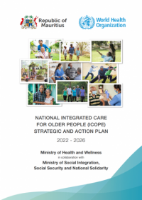 National Integrated Care for Older People (ICOPE) Strategic and Action Plan 2022-2026