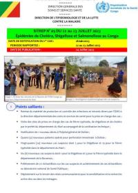 SITREP N° 05 DU 22 au 23 JUILLET 2023 Épidémies de Choléra, Shigellose et Salmonellose au Congo