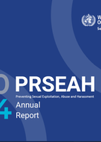WHO South Sudan 2024 Preventing Sexual Exploitation, Abuse and Harassment (PRSEAH) Annual Report