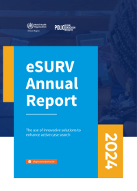 eSURV Annual Report - The use of innovative solutions to enhance active case search 