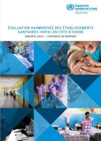 Page de couverture de la synthèse du rapport.