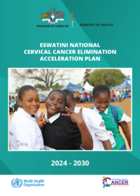 Eswatini cervical cancer elimination acceleration plan cover 