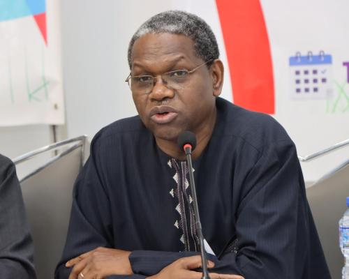 Dr Amadou Baïlo Diallo, représentant par intérim de l’Organisation mondiale de la Santé (OMS) au Togo