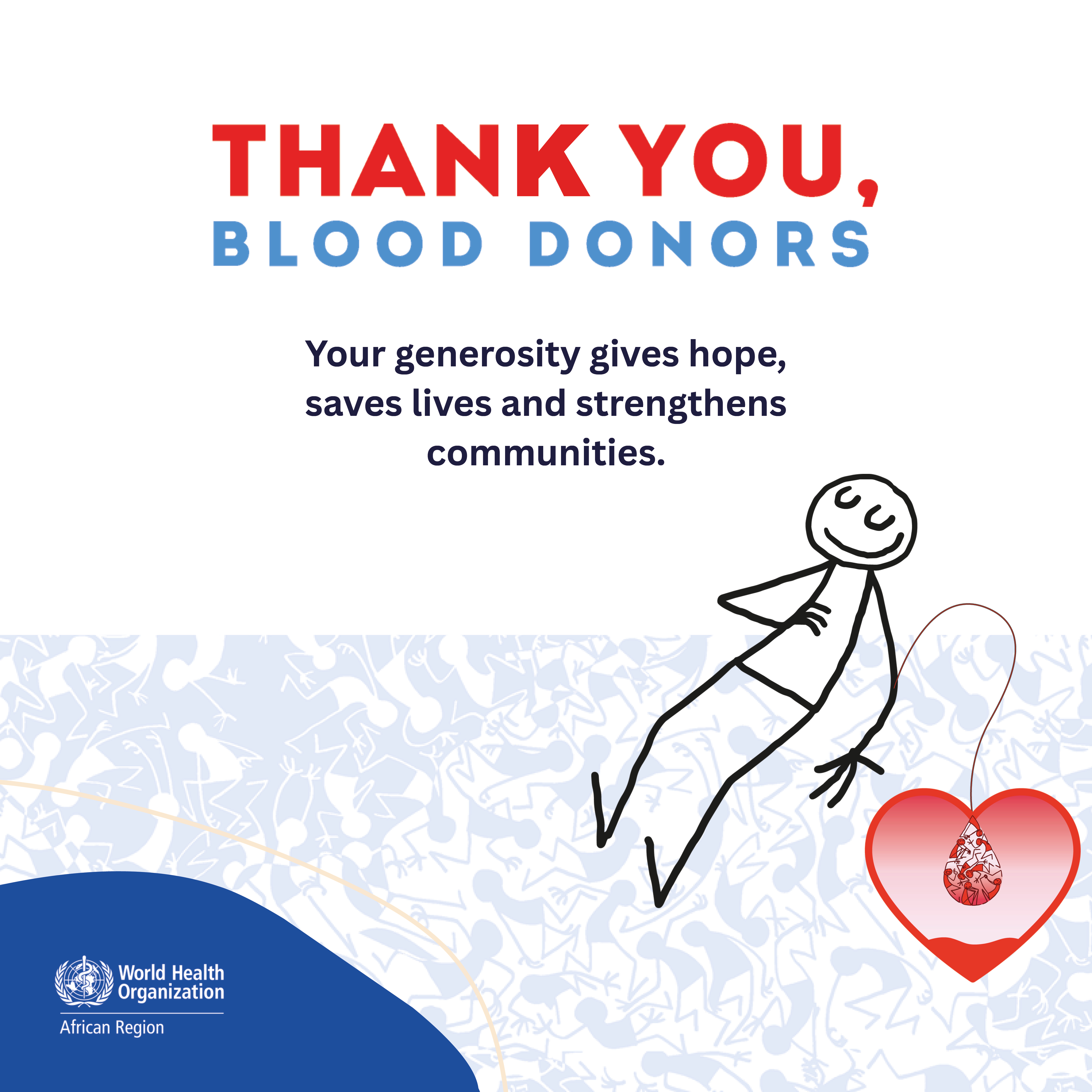 Campaign card — World Blood Donor Day 2026