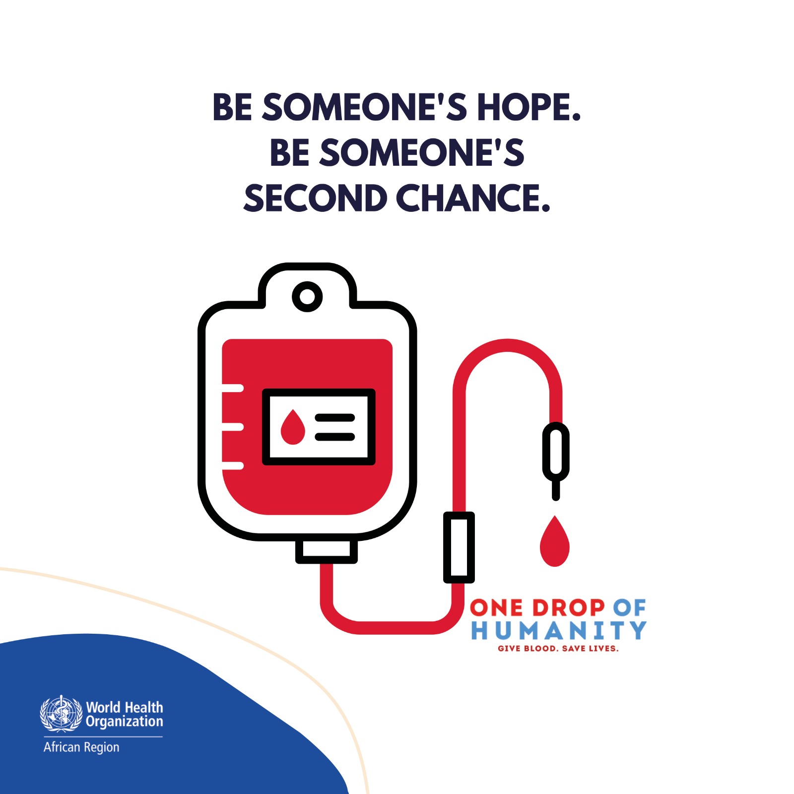 Campaign card — Become a regular voluntary blood donor