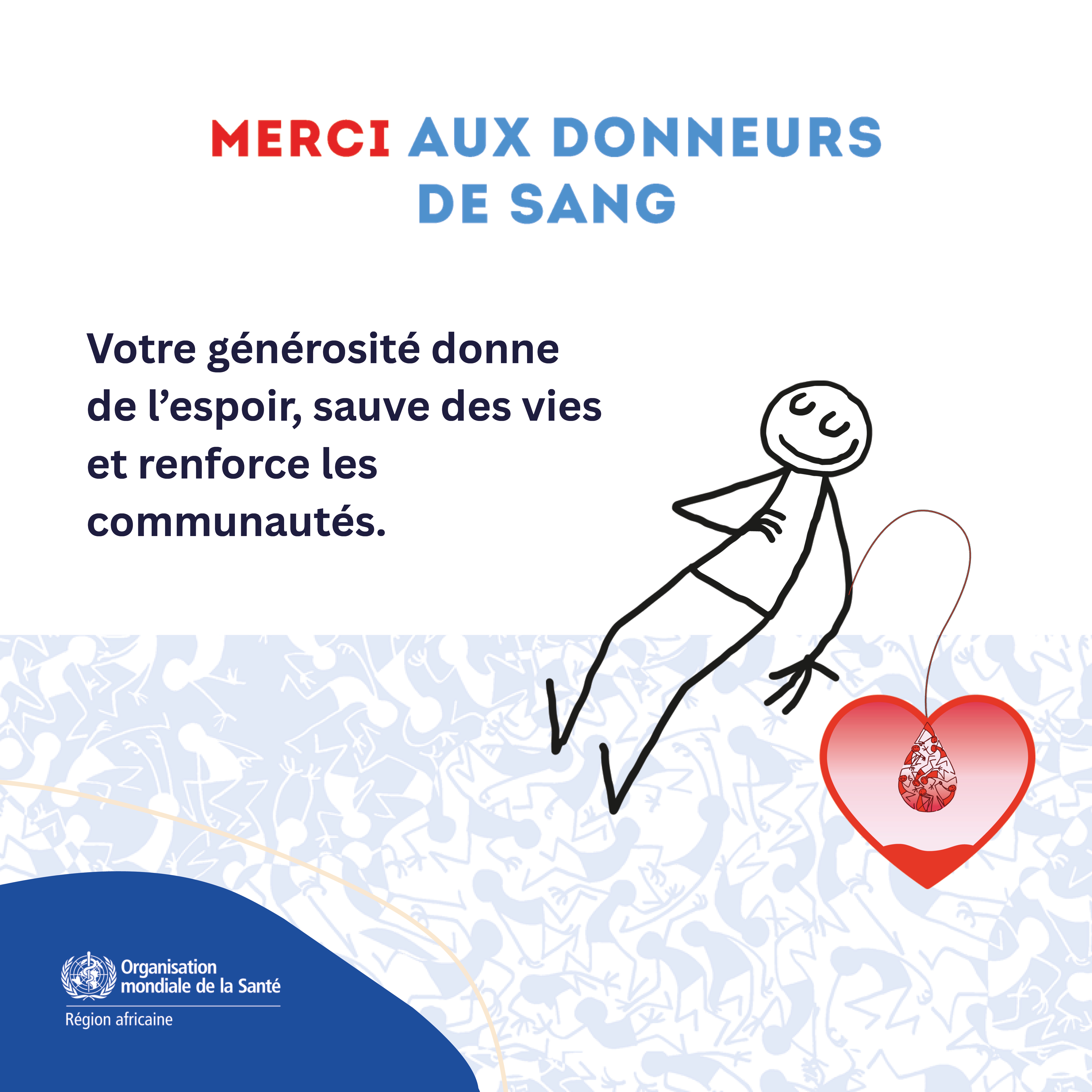 Carte de campagne — Devenez donneur volontaire régulier