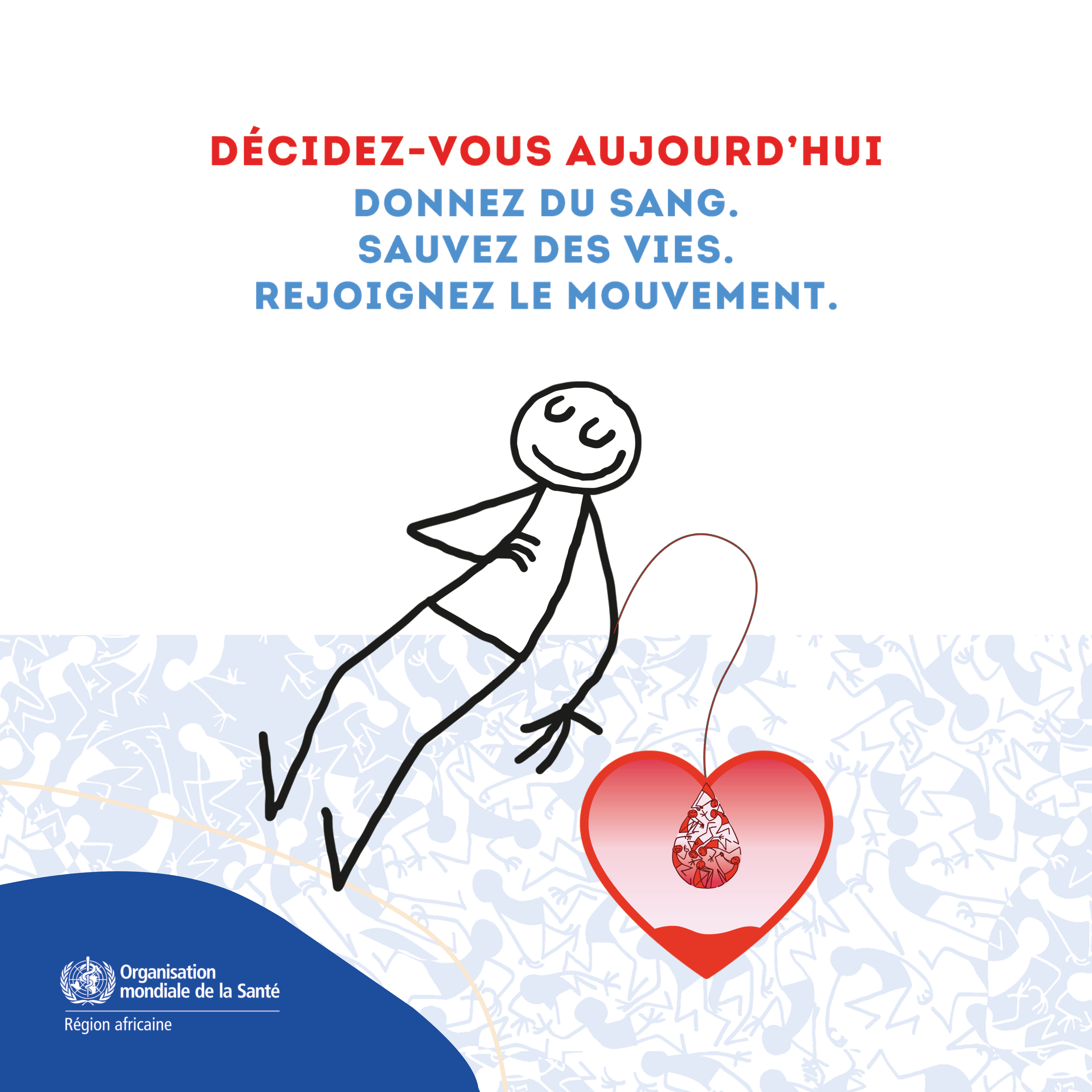 Carte de campagne — Drop Your Drop, rejoignez le mouvement mondial